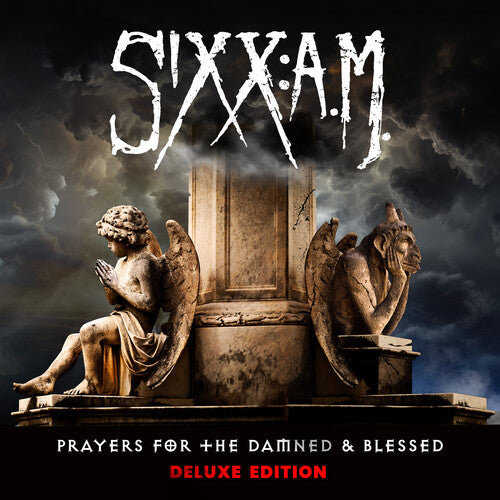 SIXX:A.M. - Prayers for the Damned & Blessed - Deluxe Edition - Smoke 3LP (Explicit Lyrics, Colored Vinyl, Gray, Black, Deluxe Edition)  (Preorder: Ships June 06, 2025)
