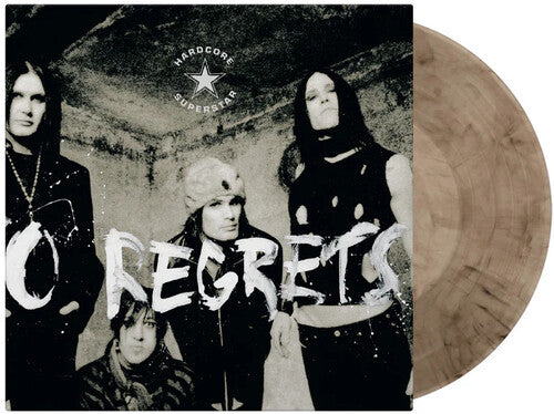 Hardcore Superstar - No Regrets - Limited 180-Gram Black & Crystal Clear Colored Vinyl LP (Holland - Import, Limited Edition, 180 Gram Vinyl, Colored Vinyl, Black, Clear Vinyl)  (Preorder: Ships May 23, 2025)