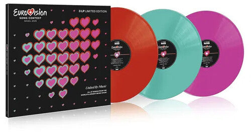Various Artists - Eurovision Song Contest Basel 2025 / Various - Colored Vinyl 3LP (United Kingdom - Import, Colored Vinyl)