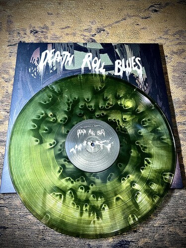 Death Roll Blues - Ogre Green With Frosted Clear Splatter Vinyl LP (United Kingdom - Import, Colored Vinyl, Green, Clear Vinyl, Splatter)