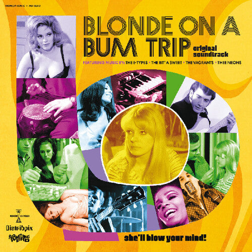 The E-Types - Blonde On A Bum Trip (Original Soundtrack) LP (Clear Vinyl, Orange)