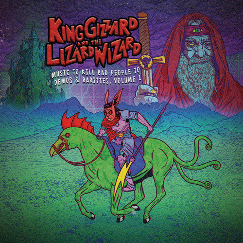 King Gizzard and the Lizard Wizard - Music To Kill Bad People To Vol. 1 - Red Velvet LP (Colored Vinyl, Red)  (Preorder: Ships June 27, 2025)