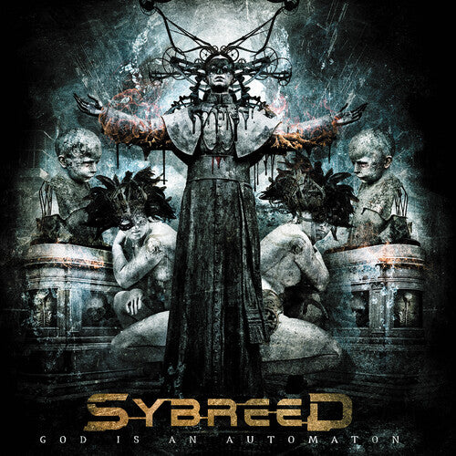 Sybreed - God Is an Automaton - Gold 2LP (Explicit Lyrics, Colored Vinyl, Gold, Limited Edition, Gatefold Lp Jacket)