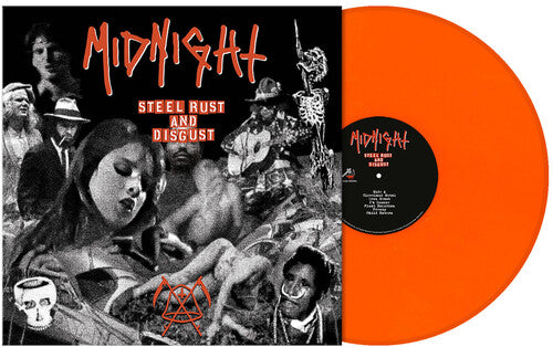 Midnight - Steel, Rust And Disgust LP (Colored Vinyl, Orange)
