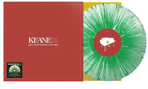 Keane - Hopes & Fears 20: Live From Mexico City - Limited Green & White Splatter Colored Vinyl LP (United Kingdom - Import, Limited Edition, Colored Vinyl, Green, White, Splatter)