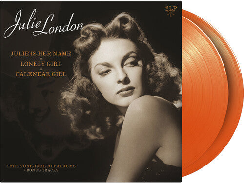 Julie London - Julie Is Her Name / Lonely Girl / Calender Girl - Ltd 180gm Orange Vinyl LP (Holland - Import, Limited Edition, 180 Gram Vinyl, Colored Vinyl, Orange)