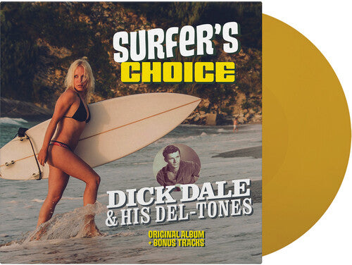 Dick Dale & His Del-Tones - Surfer's Choice - Ltd 180gm Transparent Yellow Vinyl LP (Holland - Import, Limited Edition, 180 Gram Vinyl, Clear Vinyl, Yellow)