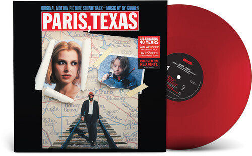 Ry Cooder - Paris Texas (Original Soundtrack) LP (Explicit Lyrics, Clear Vinyl, Red)  (Preorder: Ships May 30, 2025)