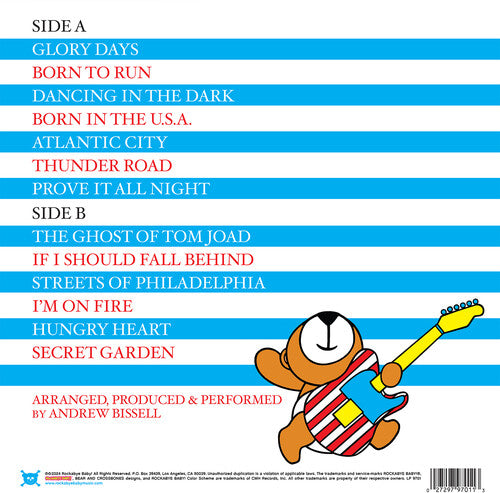 Andrew Bissell - Lullaby Renditions Of Bruce Springsteen - Blue LP (Colored Vinyl, Blue)