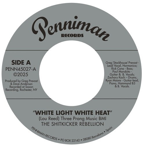 Shitkicker Rebellion - White Light White Heat/99th Floor LP (Extended Play)