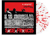 Sage Francis - A Healthy Distrust 2LP (Red & White Splatter Colored Vinyl, Deluxe Edition) (Preorder: Ships October 10, 2025)