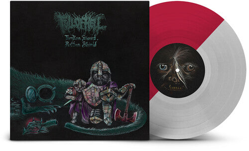 Full of Hell - Broken Sword, Rotten Shield LP (10-Inch Vinyl, Colored Vinyl, Red, Silver)  (Preorder: Ships June 20, 2025)