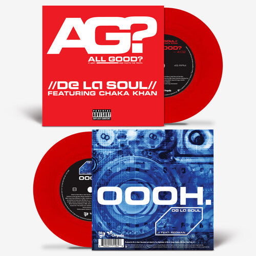De La Soul - All Good?/Oooh. - Red LP (Explicit Lyrics, Colored Vinyl, Red)  (Preorder: Ships August 08, 2025)