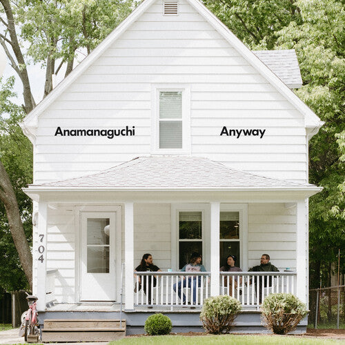 Anamanaguchi - Anyway - Black/Red LP (Colored Vinyl, Black, Red, Digital Download Card)  (Preorder: Ships August 08, 2025)
