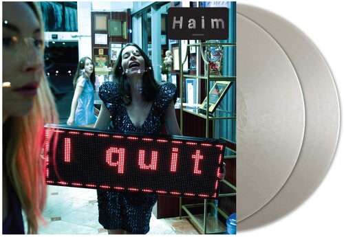 HAIM - I Quit    (LP includes two 140-gram metallic silver vinyl) (Explicit Lyrics, Gatefold Lp Jacket, Colored Vinyl, Silver)  (Preorder: Ships June 20, 2025)