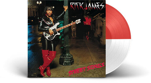 Rick James - Street Songs LP (Limited Edition, Red & White Split Colored Vinyl, Holland)