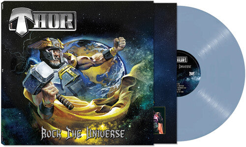 Thor - Rock The Universe LP (Limited Edition, Colored Vinyl, Blue)  (Preorder: Ships June 06, 2025)