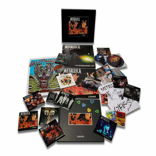 Metallica - Load   (Deluxe Box Set) 25LP (Explicit Lyrics, Deluxe Edition, Boxed Set, Limited Edition, Remastered, 180 Gram Vinyl, With Cd, With Dvd, Mp3 Download, Poster, Laminate, With Book, Guitar Pick, Card)