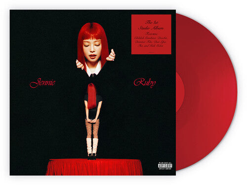 Jennie - Ruby LP (Red Colored Vinyl, Photo / Photo Card, Postcard)