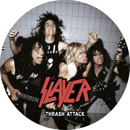 Slayer - Thrash Attack / Radio Broadcast 1985 LP (Limited Edition, Picture Disc Vinyl)  (Preorder: Ships June 13, 2025)