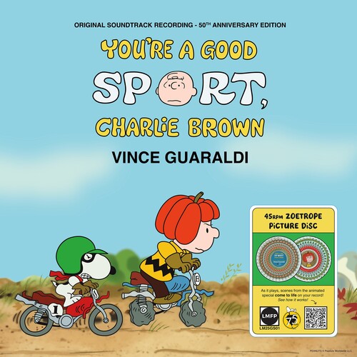Vince Guaraldi - You're A Good Sport, Charlie Brown (Zoetrope Vinyl) (Original   Soundtrack) LP (45 Rpm, Anniversary Edition)  (Preorder: Ships July 11, 2025)