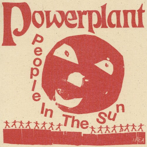 Powerplant - People In The Sun LP (Red Colored Vinyl, United Kingdom)