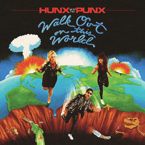 Hunx and His Punx - Walk Out On This World LP (Red Colored Vinyl, Poster)