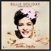 the album cover for Billie Holiday - God Bless Lady Day: The Best Of 1936-1942 (Can)