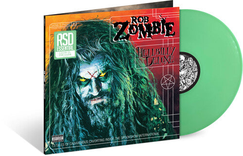 Rob Zombie - Hellbilly Deluxe LP (Indie Exclusive, Glow in the Dark Colored Vinyl) (Preorder: Ships September 26, 2025)