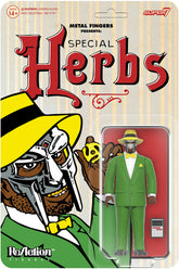 MF DOOM - Super7: MF DOOM - ReAction Figures Wv4 - Special Herbs (Action Figure, Collectible)