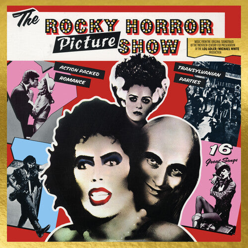 V/A - The Rocky Horror Picture Show LP (Original Motion Picture Soundtrack) (Red & Gold Colored Vinyl, Anniversary Edition) (Preorder: Ships October 10, 2025)