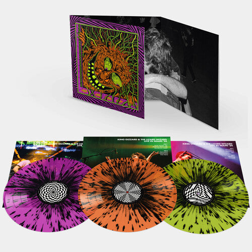 King Gizzard & The Lizard Wizard - Live In Miami '24 3LP (Colored Splatter Vinyl, Gatefold LP Jacket)