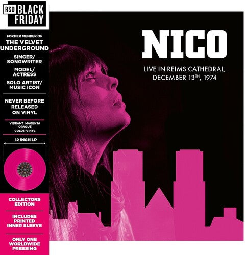 Nico - Live in Reims Cathedral 1974 LP (RSD BF 2025 Exclusive, Magenta Colored Vinyl)