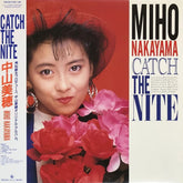 the album cover for Miho Nakayama - Catch The Nite [Clear Blue Vinyl]