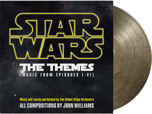 Global Stage Orchestra - Star Wars: The Themes LP (Limited Edition, 180 Gram Vinyl, Clear Vinyl, Black)