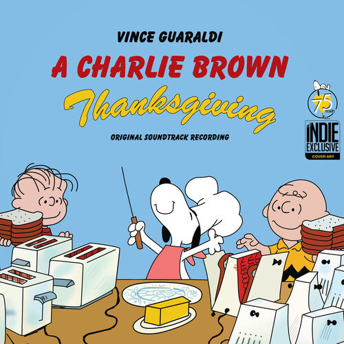 Vince Guaraldi - A Charlie Brown Thanksgiving CD (Indie Exclusive, Bonus Tracks, Anniversary Edition, Remastered, Alternate Cover) (Preorder: Ships October 17, 2025)