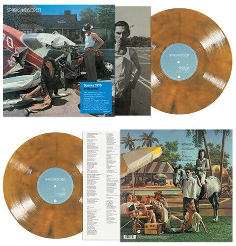 Sparks - Indiscreet: 50th Anniversary LP (Limited Edition, Tiger's Eye Colored Vinyl, United Kingdom) (Preorder: Ships October 10, 2025)