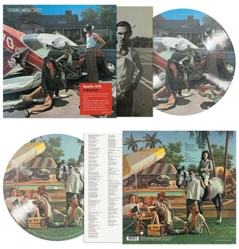 Sparks - Indiscreet: 50th Anniversary LP (Limited Edition, Picture Disc Vinyl, United Kingdom) (Preorder: Ships October 10, 2025)