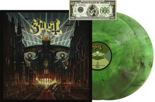 Ghost - Meliora: Deluxe 10th Anniversary 2LP (Green Smoke Colored Vinyl, United Kingdom) (Preorder: Ships October 24, 2025)