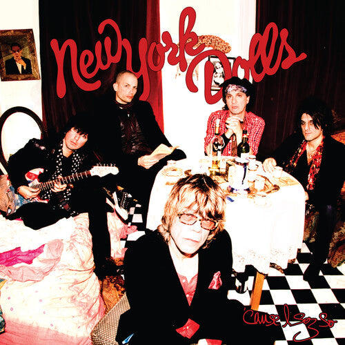 New York Dolls - Cuz I Sez So LP (RKTBR25) (Red Colored Vinyl, Brick & Mortar Exclusive) (Preorder: Ships October 3, 2025)