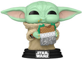 Funko POP! Star Wars: Mandalorian & Grogu - Grogu with Food (Vinyl Figure, Collectible)