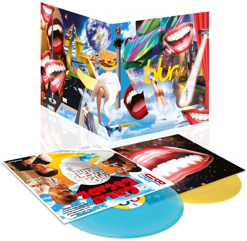 Blue - The Great Escape 2LP (Clear Blue & Yellow Vinyl, 140 Gram Vinyl, Anniversary Edition) (Preorder: Ships December 12, 2025)