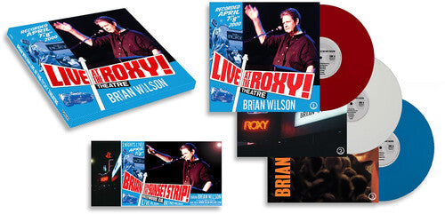 Brian Wilson - Live at the Roxy Theatre 3LP (Red, White, & Blue Colored Vinyl) (Preorder: Ships November 7, 2025)