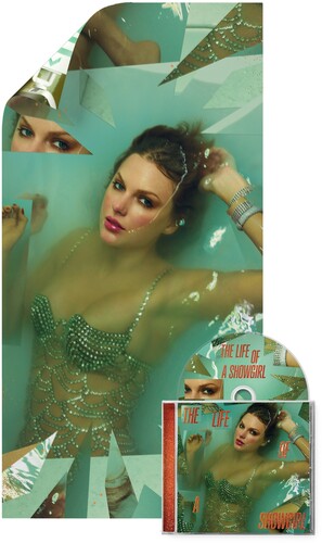 Taylor Swift - The Life of a Showgirl: Sweat and Vanilla Perfume Album Edition CD (Poster) (Preorder: Ships October 3, 2025)