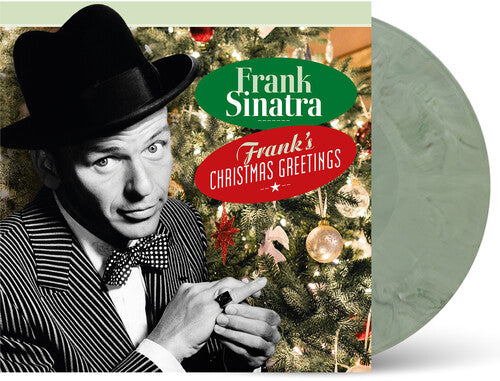 Frank Sinatra - Frank's Christmas Greetings LP (White, Black, Green Colored Vinyl, 180 Gram Vinyl)