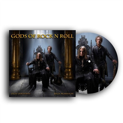 Billy Morrison & Ozzy Osbourne - Gods of Rock N Roll LP (Picture Disc Vinyl) (Preorder: Ships November 28, 2025)