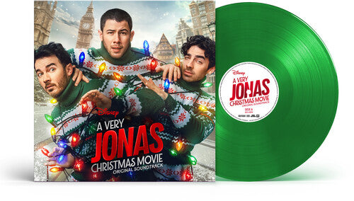 Jonas Brothers - A Very Jonas Christmas Movie LP (Original Soundtrack) (Green Colored Vinyl)