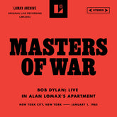 Bob Dylan - Masters of War 7" (Live in Alan Lomax's Apartment) (Preorder: Ships November 28, 2025)