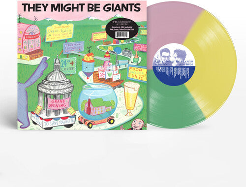 They Might Be Giants - They Might Be Giants LP (Pink, Green, & Yellow Colored Vinyl, 180 Gram Vinyl)