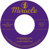 the album cover for Young Israelites - Strawberry Girl B/W Stay By My Side